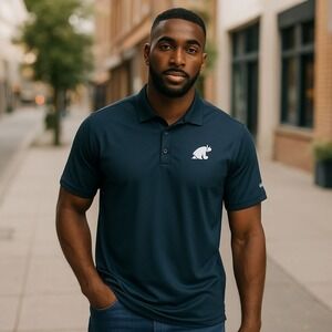 Under Armour XL Mens Polo Shirt Washington State Cougars Golf